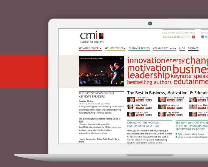 cmi speaker management: Designing Motivation